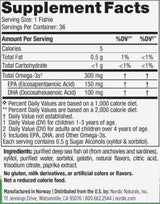 Null Zucker Omega-3 Fishies 300 mg – 36 kaubare Gelkapseln
