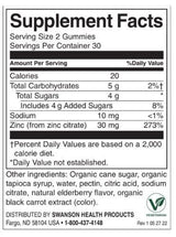 Zinkgummis | Holunder – 60 Kautabletten