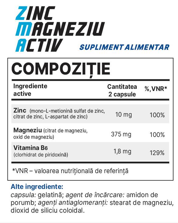 Zink-Magnesium-Aktiv – 60 Kapseln