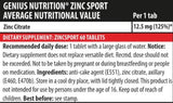 Zink Sport - 60 Tabletten