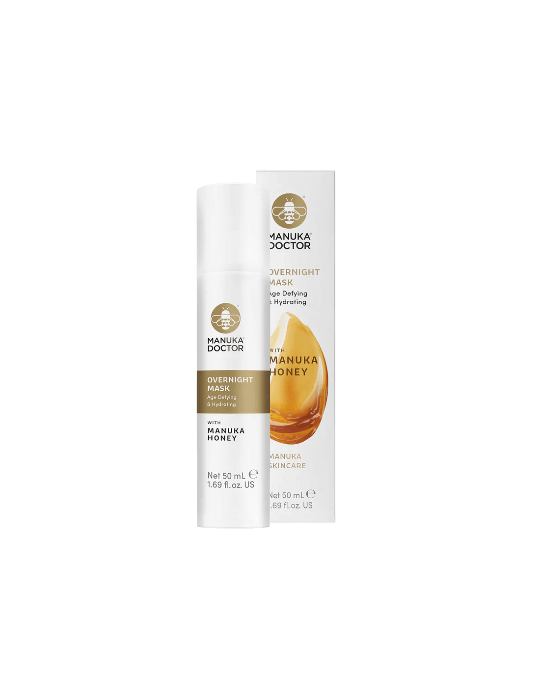Anti-Aging-Gesichtsmaske für die Nacht mit Manukahonig, 50 ml