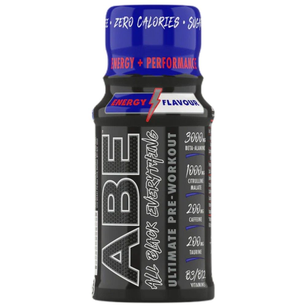 Abe Shot | Alles schwarz alles vor dem Training - 60 ml