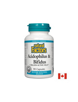 Acidophilus & bifidus | 5 Milliarden aktive Zellen - 90 Kapseln