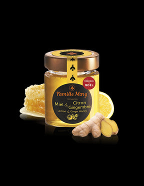 Acacia honey with lemon and ginger, 170 g - Nutra Best Europe