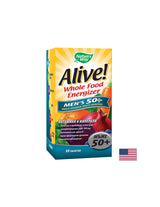 <tc>Alive</tc> Men's 50+ Multivitamine für Männer 50+, 30 Tabletten Nature's Way