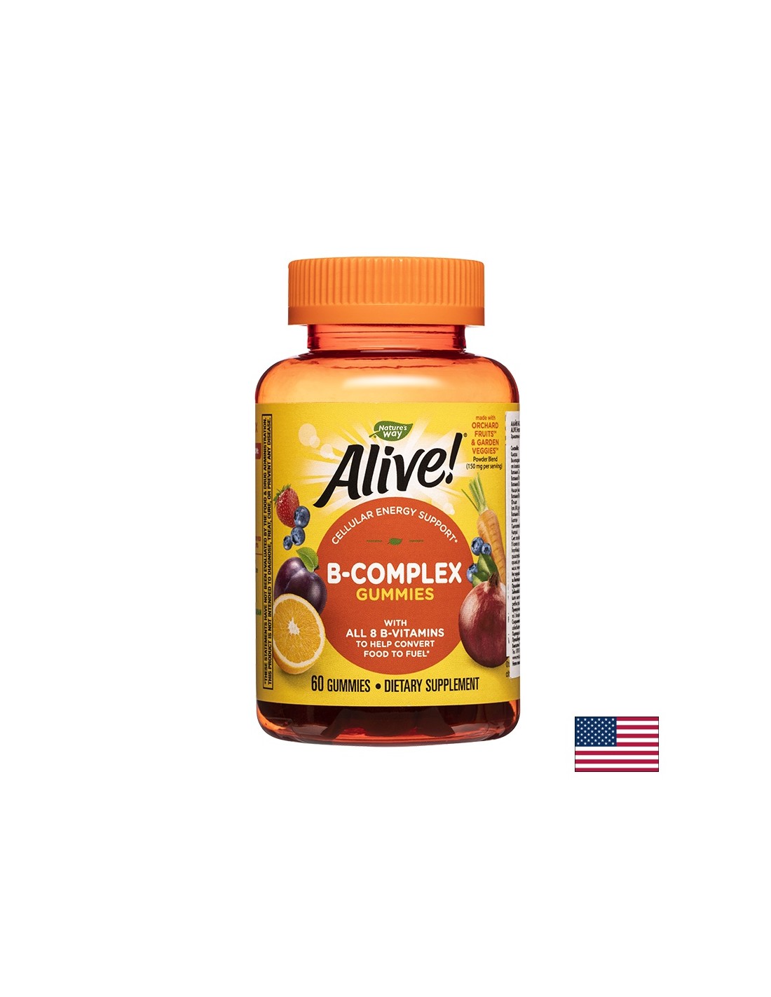 <tc>Alive</tc>! B-Komplex Gummibärchen - 60 Gummibärchen
