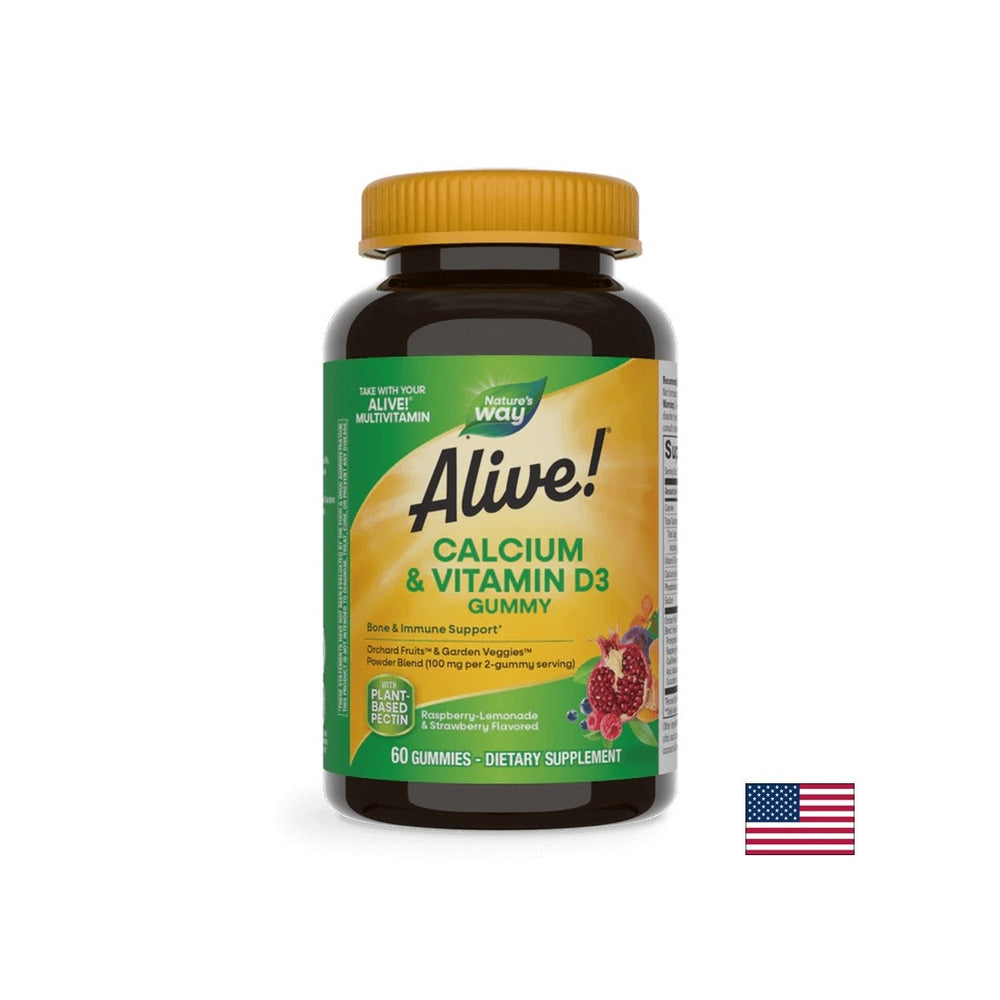 <tc>Alive</tc>! Calcium + Vitamin D3 250 mg – 60 Gummibärchen