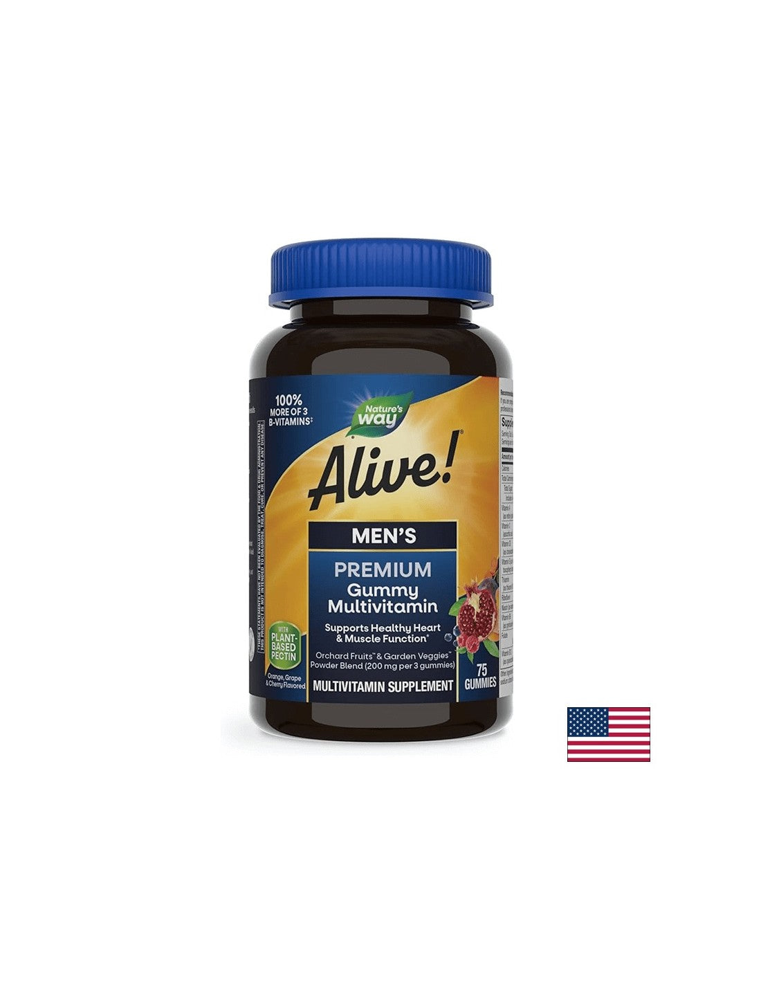 <tc>Alive</tc>! Gummivitamine für Männer – 75 Kautabletten