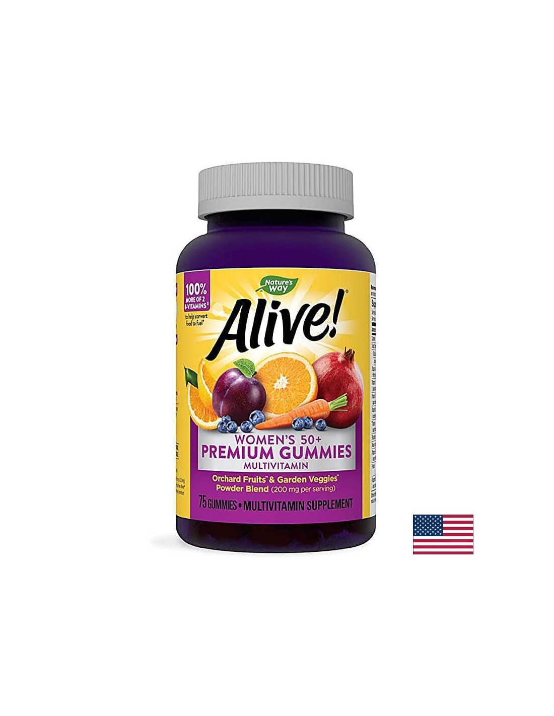 <tc>Alive</tc>! Vitamingummis für Frauen ab 50 – 75 Gummibärchen