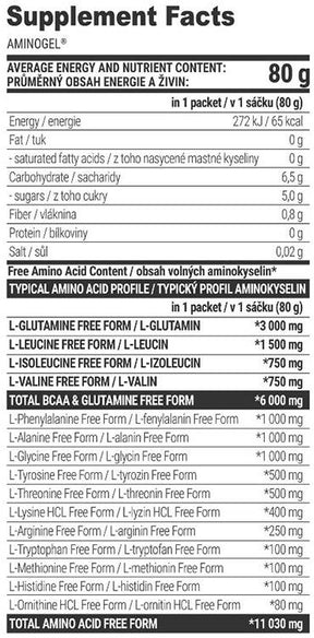 Aminogel - 80 grams - Nutra Best Europe