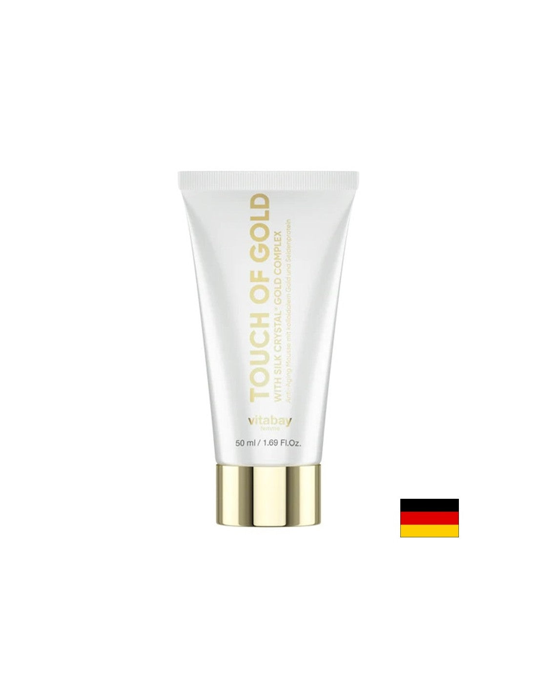 Anti-Aging-Creme mit kolloidalem Gold und Seide, 50 ml