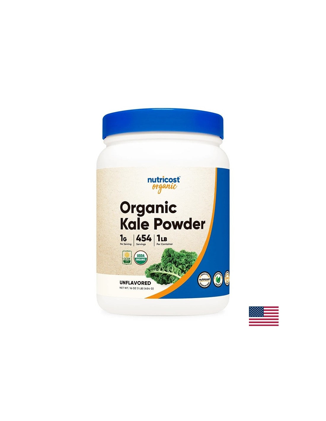 Antioxidans - Grünkohl Bio, 454 g <tc>Nutricost</tc> Pulver