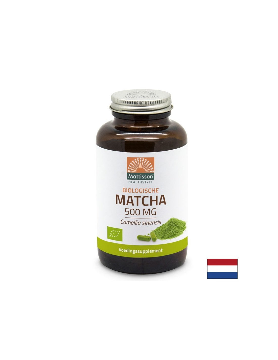 Antioxidans - Matcha Bio, 500 mg x 60 Kapseln <tc>Mattisson Healthstyle</tc>