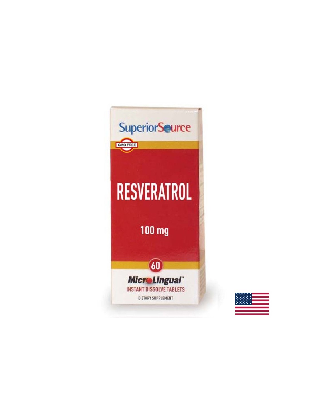 Antioxidans - Resveratrol 100 mg + Süßholz, 60 sublinguale Tabletten