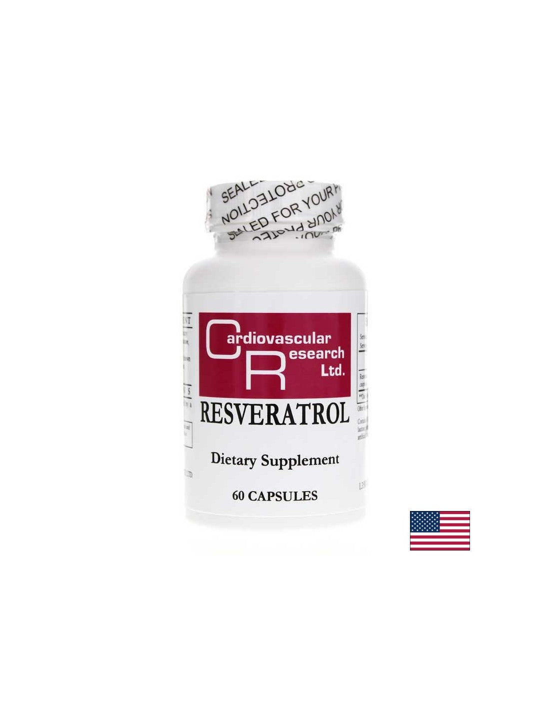 Resveratrol - Herz -Kreislauf -Gesundheit, Kreislauf, 250 mg, 60 Kapseln