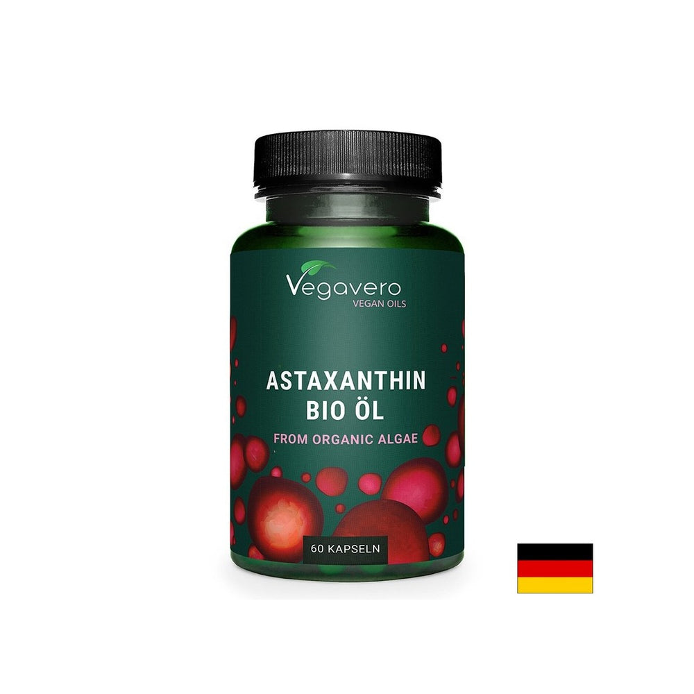 Antioxidans für gesunde Augen - Astaxanthin, 8 mg x 60 Kapseln