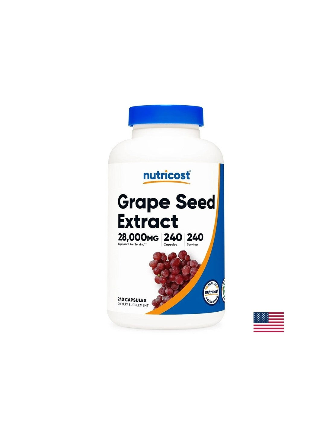Antioxidationsmittelschutz - Traubensamen (Extrakt), 240 Kapseln