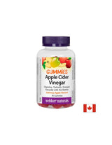 Apfelessig-Gummibärchen – Antioxidativer Schutz und schneller Stoffwechsel, 90 <tc>Webber Naturals</tc> Gelee-Tabletten