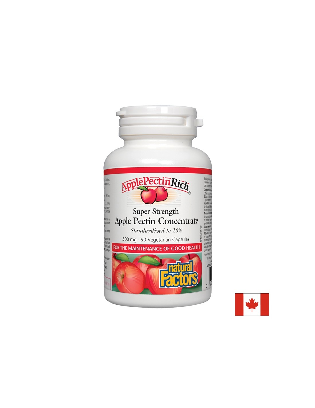 Apfelpektin -Konzentrat 500 mg - 90 Kapseln