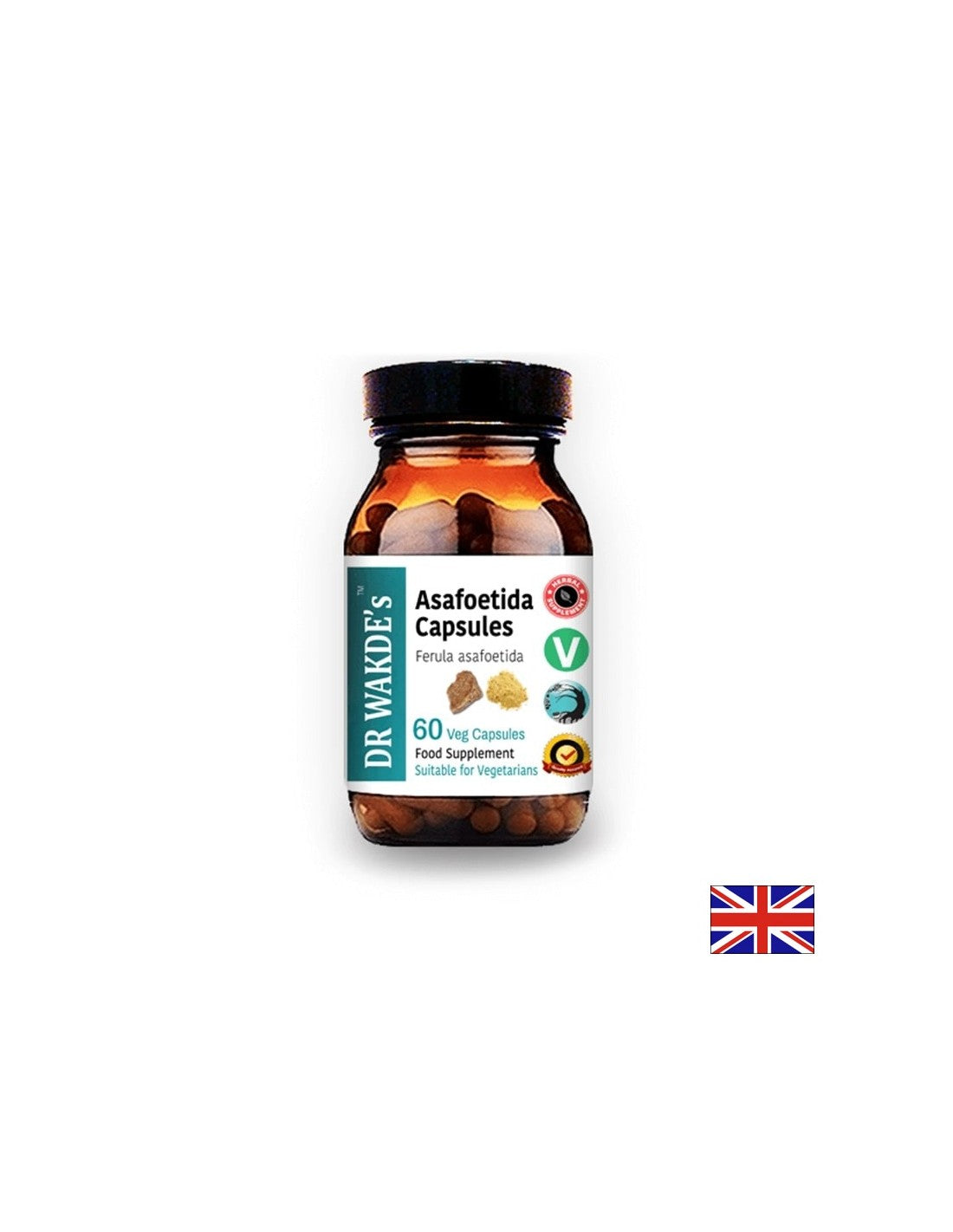 Asafoetida - Asafoetida Ayurveda, 60 Kapseln Dr. Wakdes