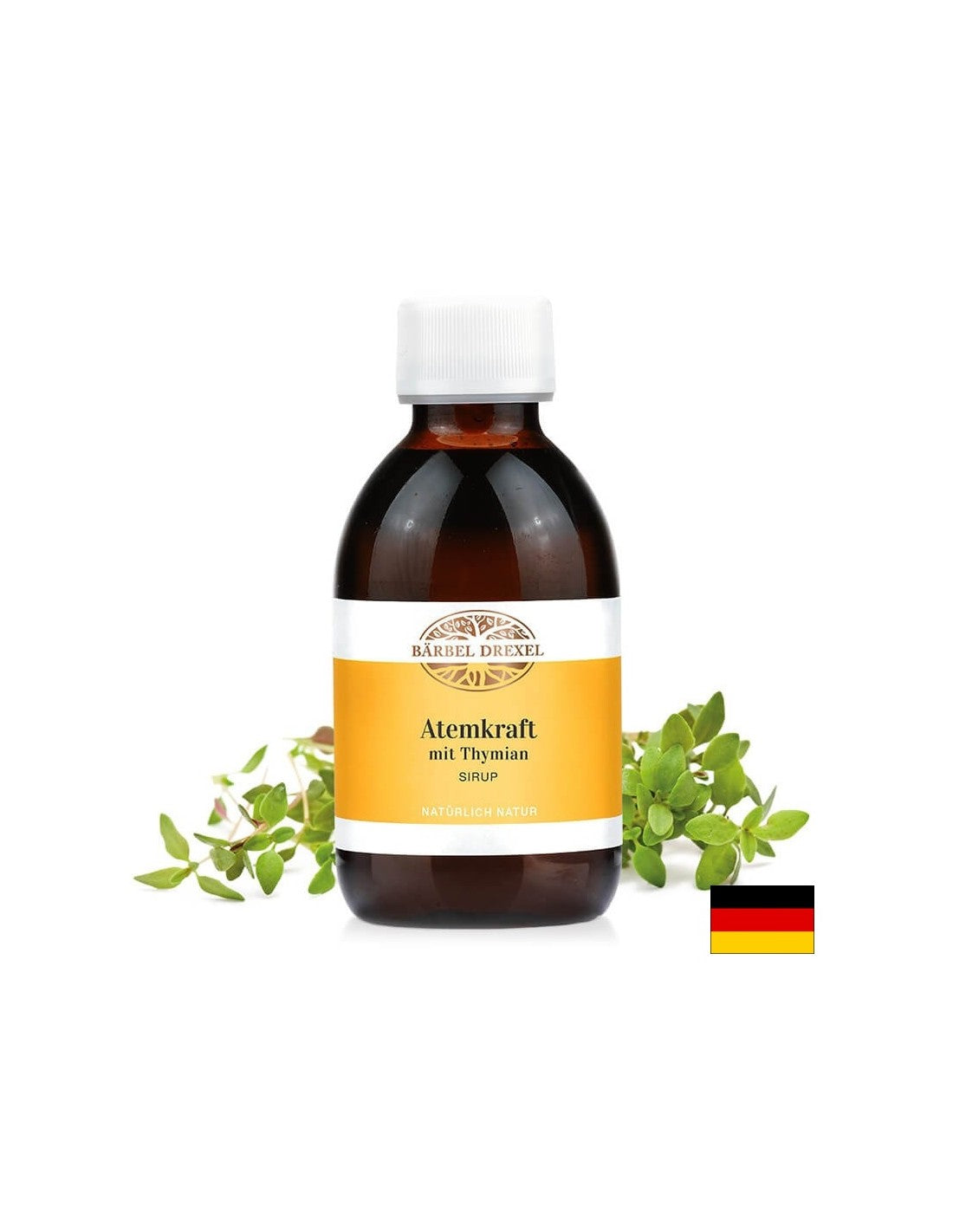 Atemkraft mit Thymian Sirup / Sirup mit Thymian für die Atemwege, 200 ml <tc>Bärbel Drexel</tc>