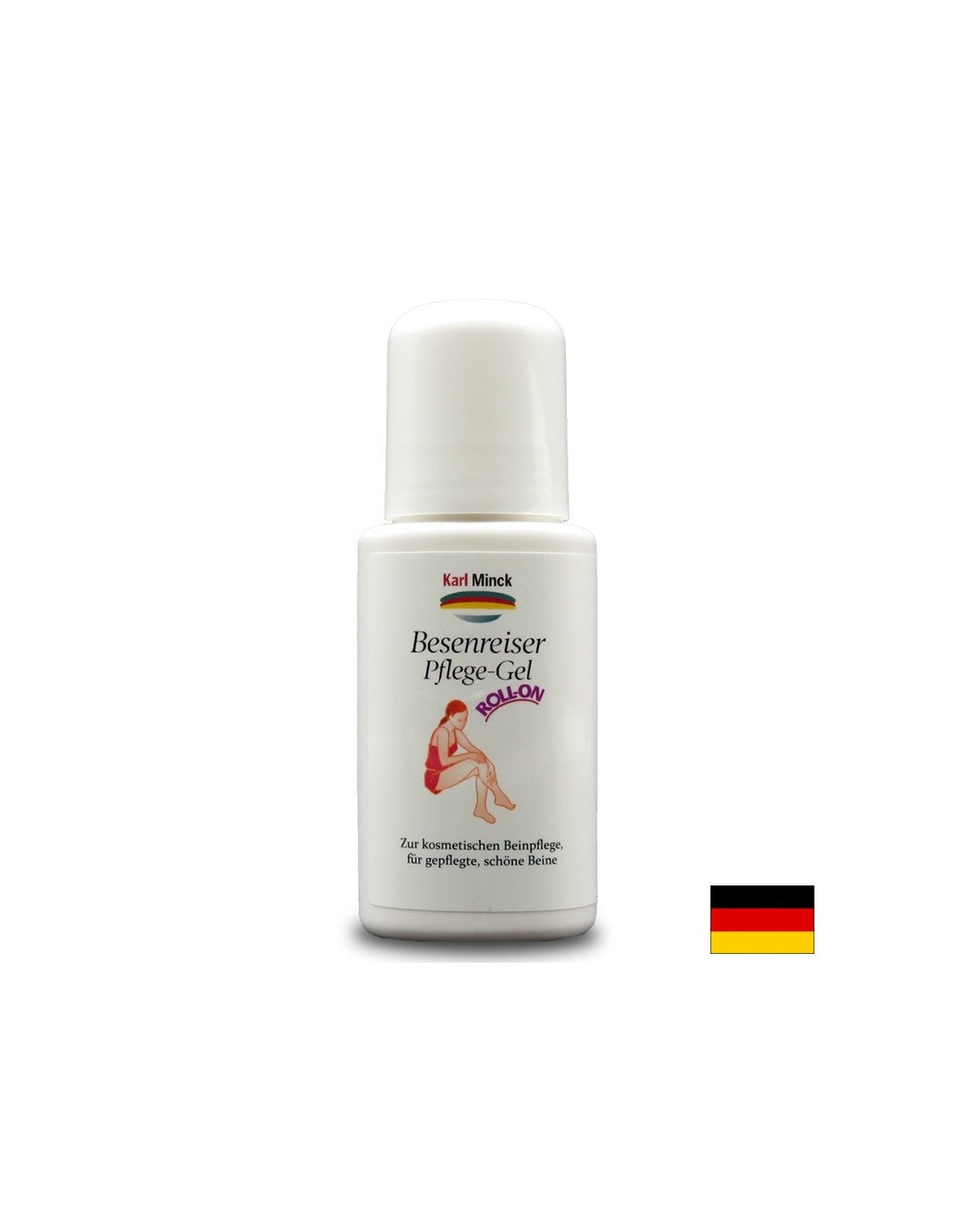 Besenreiser Pflege-Gel Roll-on – Gel Roll-on gegen Krampfadern, 75 ml <tc>Karl Minck</tc>