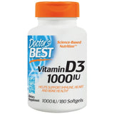 Beste Vitamin D3 1000 IU - 180 Gelkapseln
