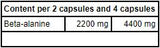 Beta-Alanin-Magnum 120-Kapseln