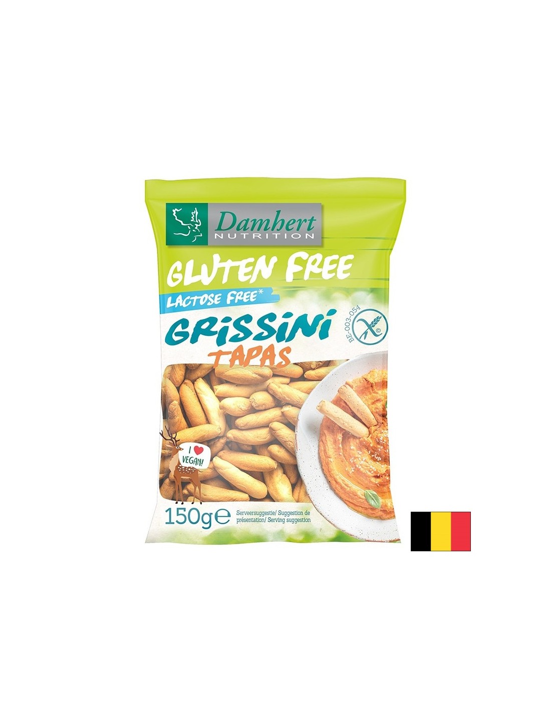 Glutenfreie Brotstifte Tapas, 150 g