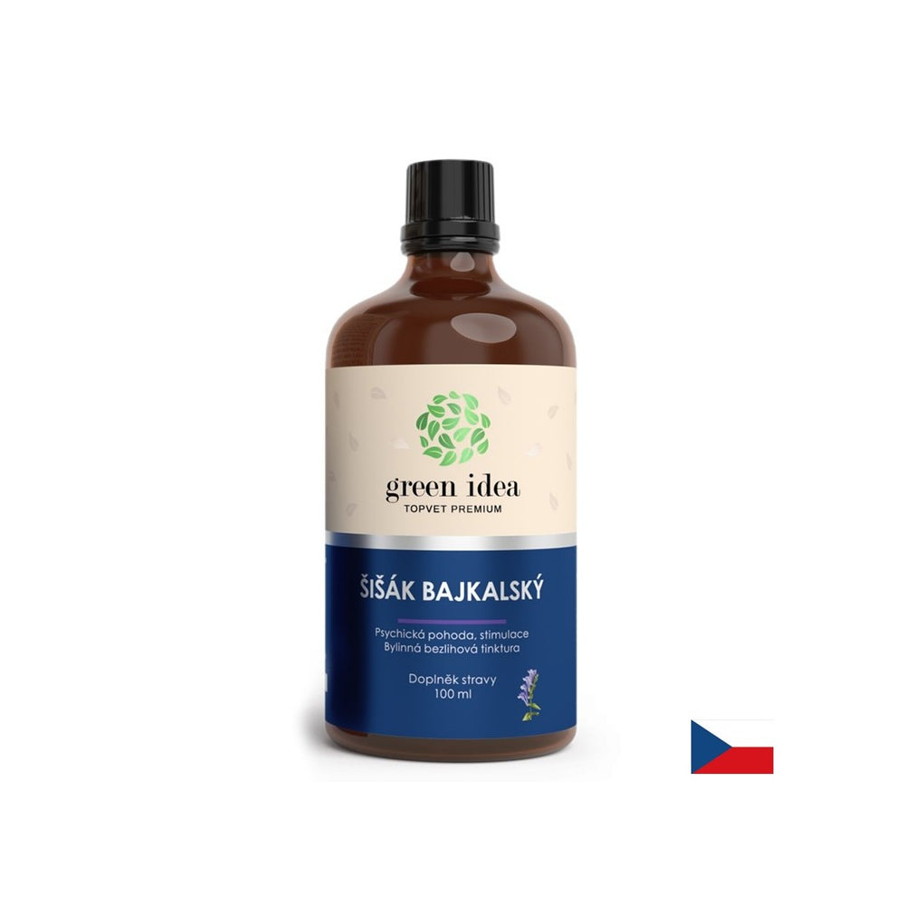 Schlaflosigkeit und Immunität - Baikal Skullcap, 100 ml Tinktur (alkoholfrei)