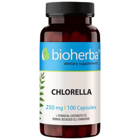 Chlorella 250 mg - 100 capsules - Nutra Best Europe