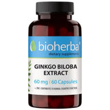 Ginkgo Biloba Extrakt 60 mg - 60 Kapseln