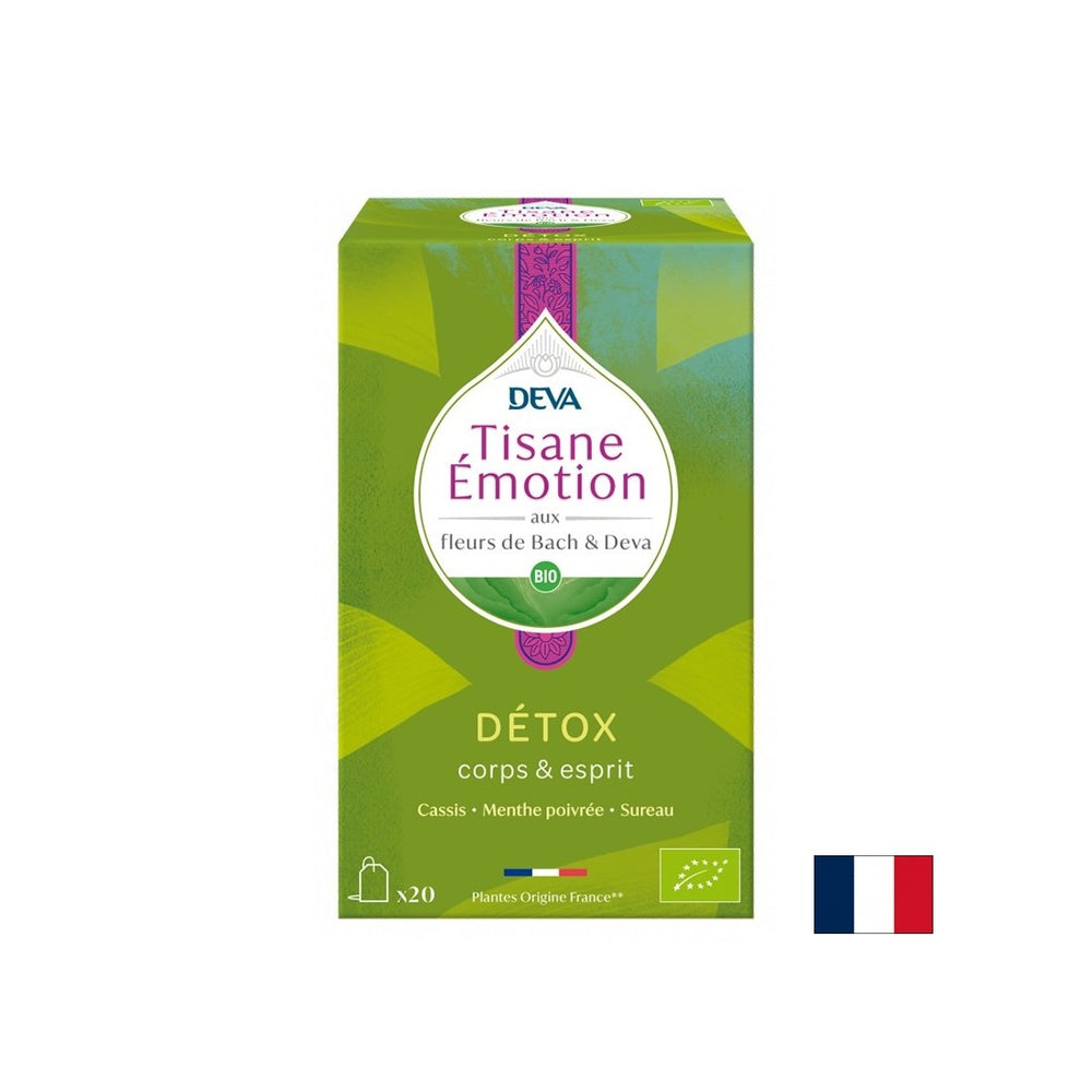 Kräuter -Detox -Tee (mit Blumenelixieren nach Dr. Bachs Methode), 20 Filtertaschen