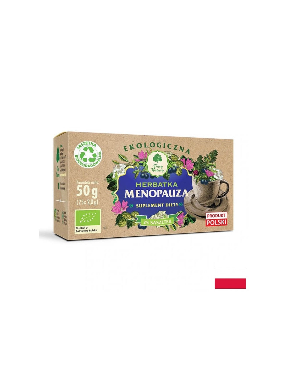 Kräutertee für Wechseljahre Bio, 25 Päckchen