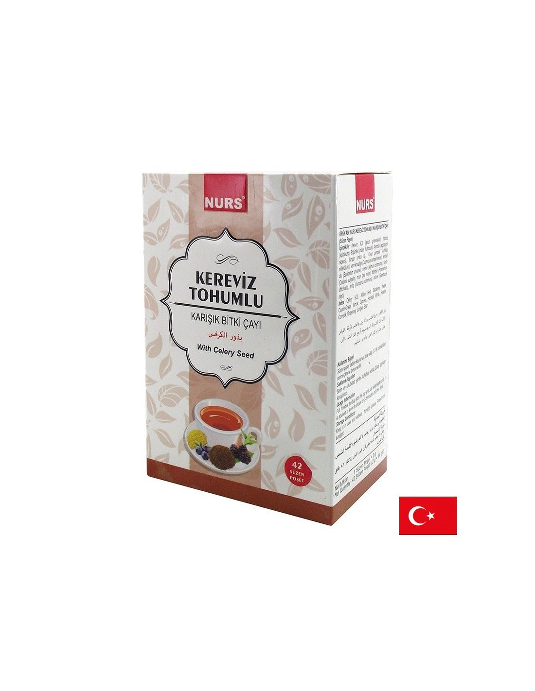 Kräutertee mit Sellerie (Samen), 42 Filtertaschen
