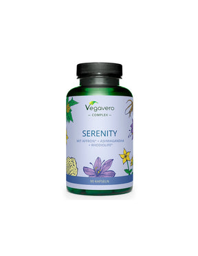 Herbal Antistress Formula with Saffron + Ashwagandha and Golden Root, 90 capsules - Nutra Best Europe