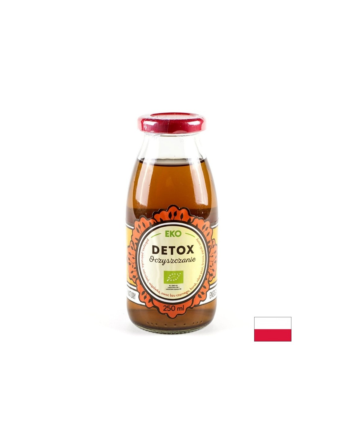 Kräutergetränk Detox Bio, 250 ml <tc>Dary Natury</tc>
