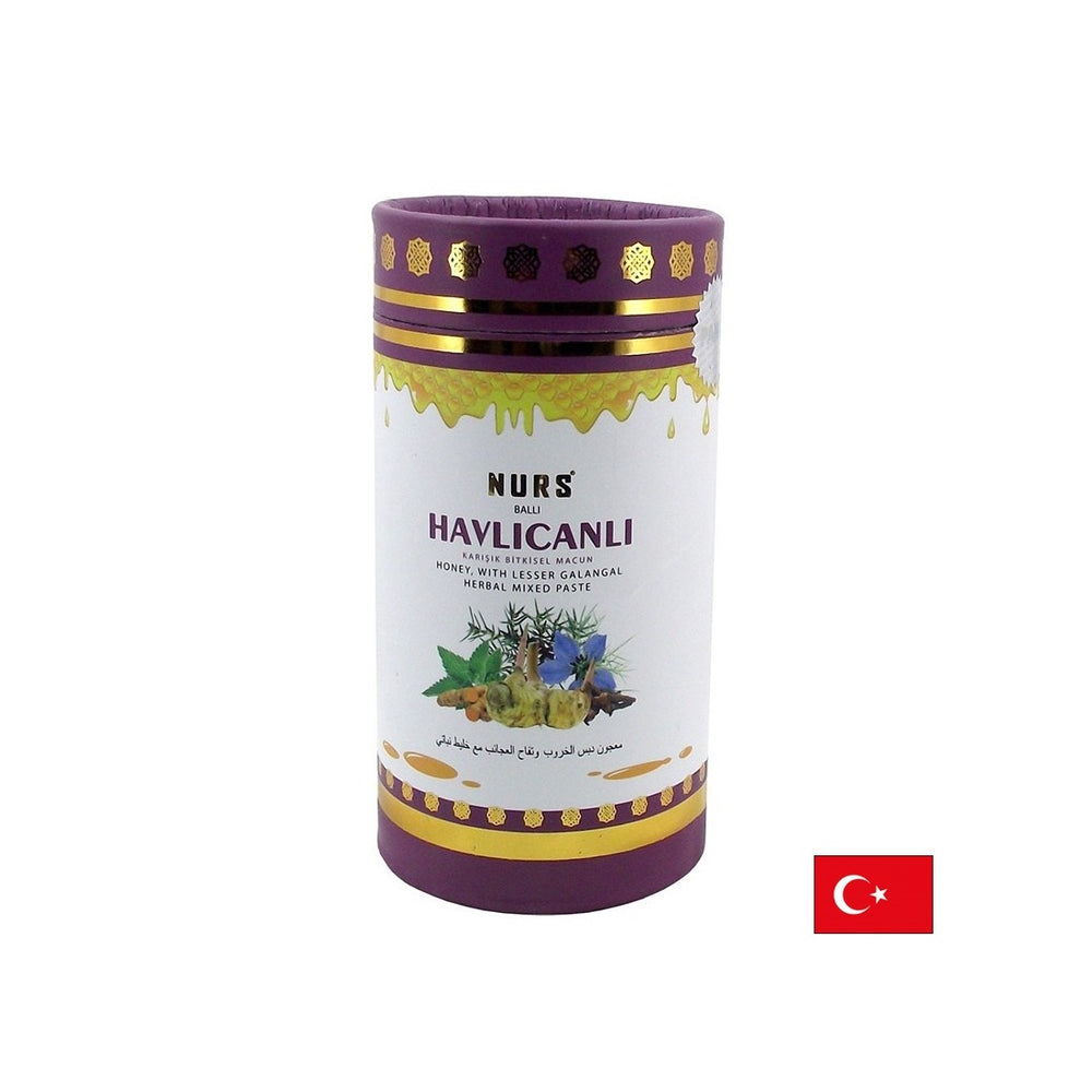 Kräuterpaste mit Honig und Galangal - für Erkältungen und Grippe, 400 g