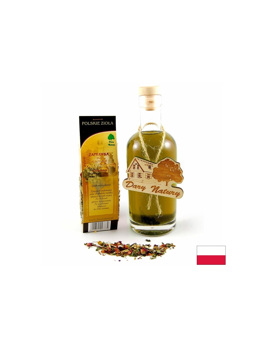 Kräutermischung für Tinktur - Goldene Wurzel, 20-30 g <tc>Dary Natury</tc>