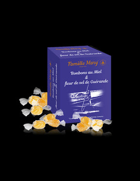 Herbal candies with honey and sea salt, 220 g - Nutra Best Europe