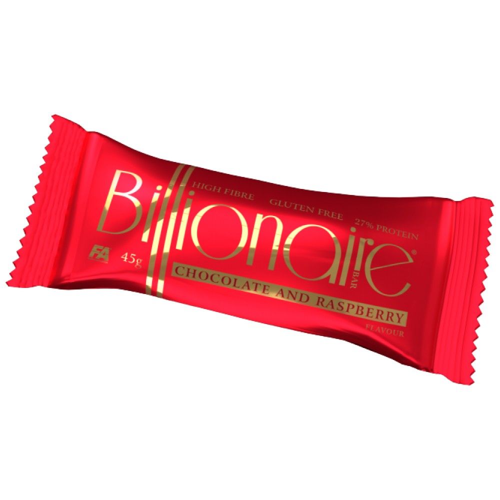 Milliardär Bar | Hohe Faser ~ glutenfrei ~ Proteinbalken - 45 Gramm