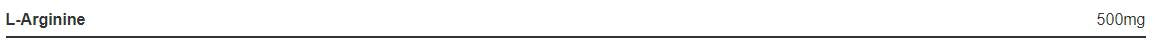 L -Arginin 500 mg - 50 Kapseln