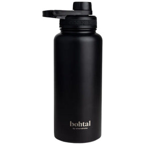 Bohtal Insulated Sports Bottle | Black - 960 ml - Nutra Best Europe