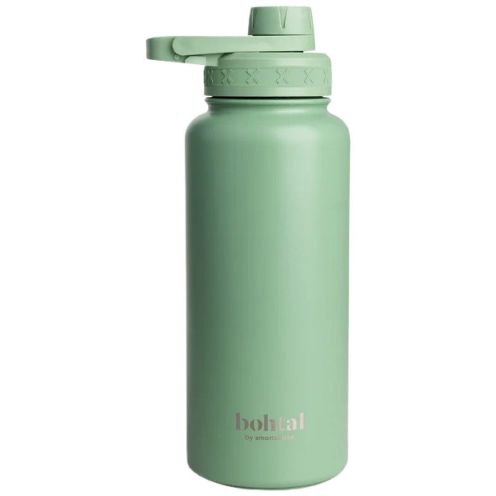 Bohtal Isolierte Sportflasche | Grün - 960 ml