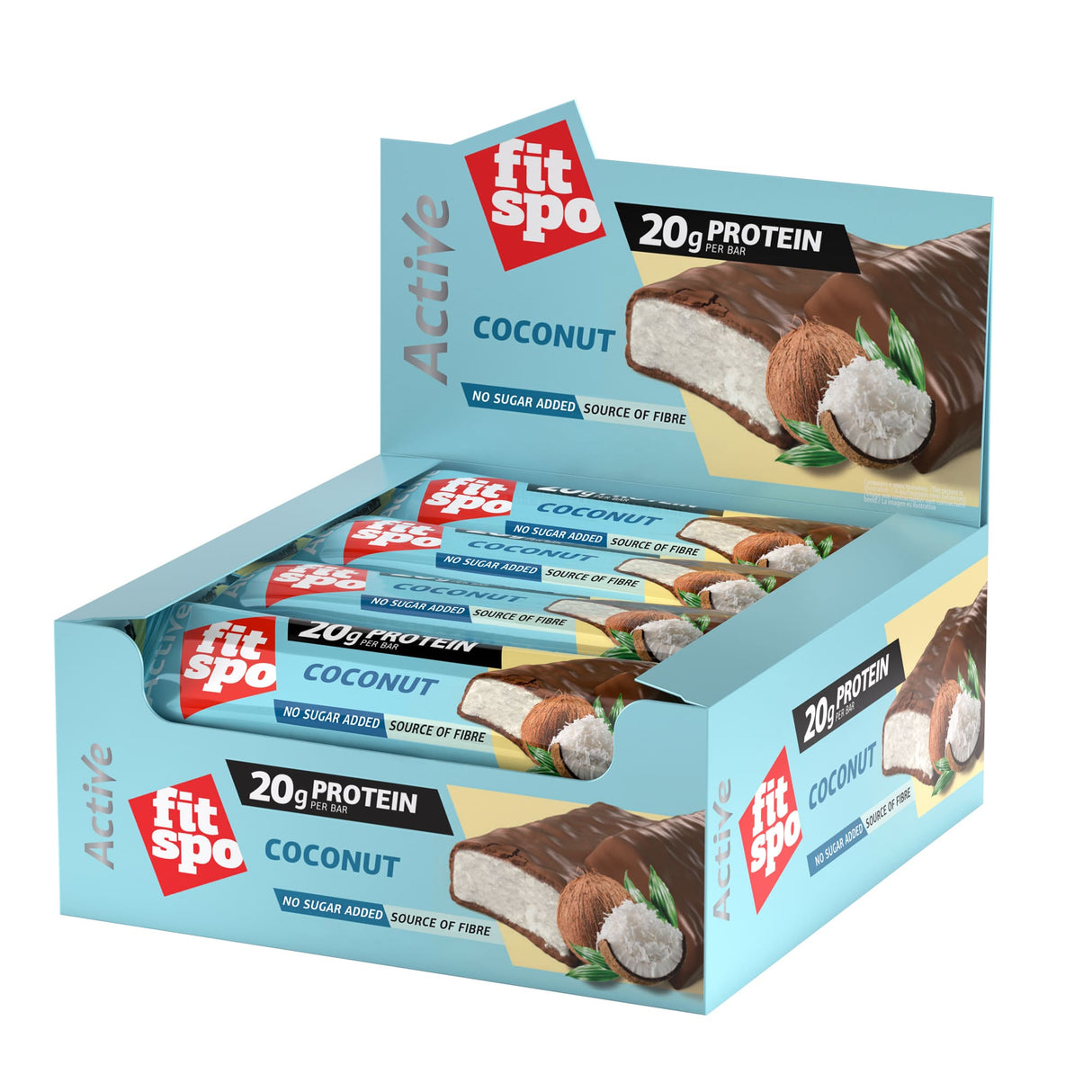 Aktive Kokosnuss - 12 x 60 Gramm