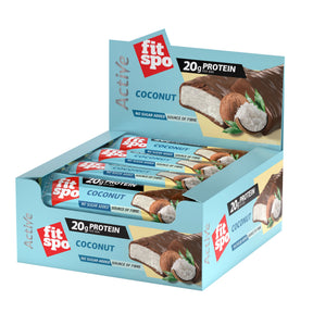 Active Bar Coconut - 12 x 60 grams - Nutra Best Europe