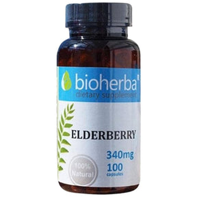 Elderberry 340 mg 100 capsules - Nutra Best Europe
