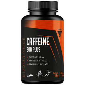 Caffeine 200 Plus | Endurance - 60 capsules - Nutra Best Europe