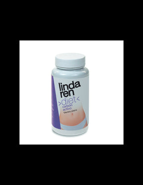 Active carbon for a flat stomach - Carbon activo Vientre plano Lindaren, 60 capsules - Nutra Best Europe