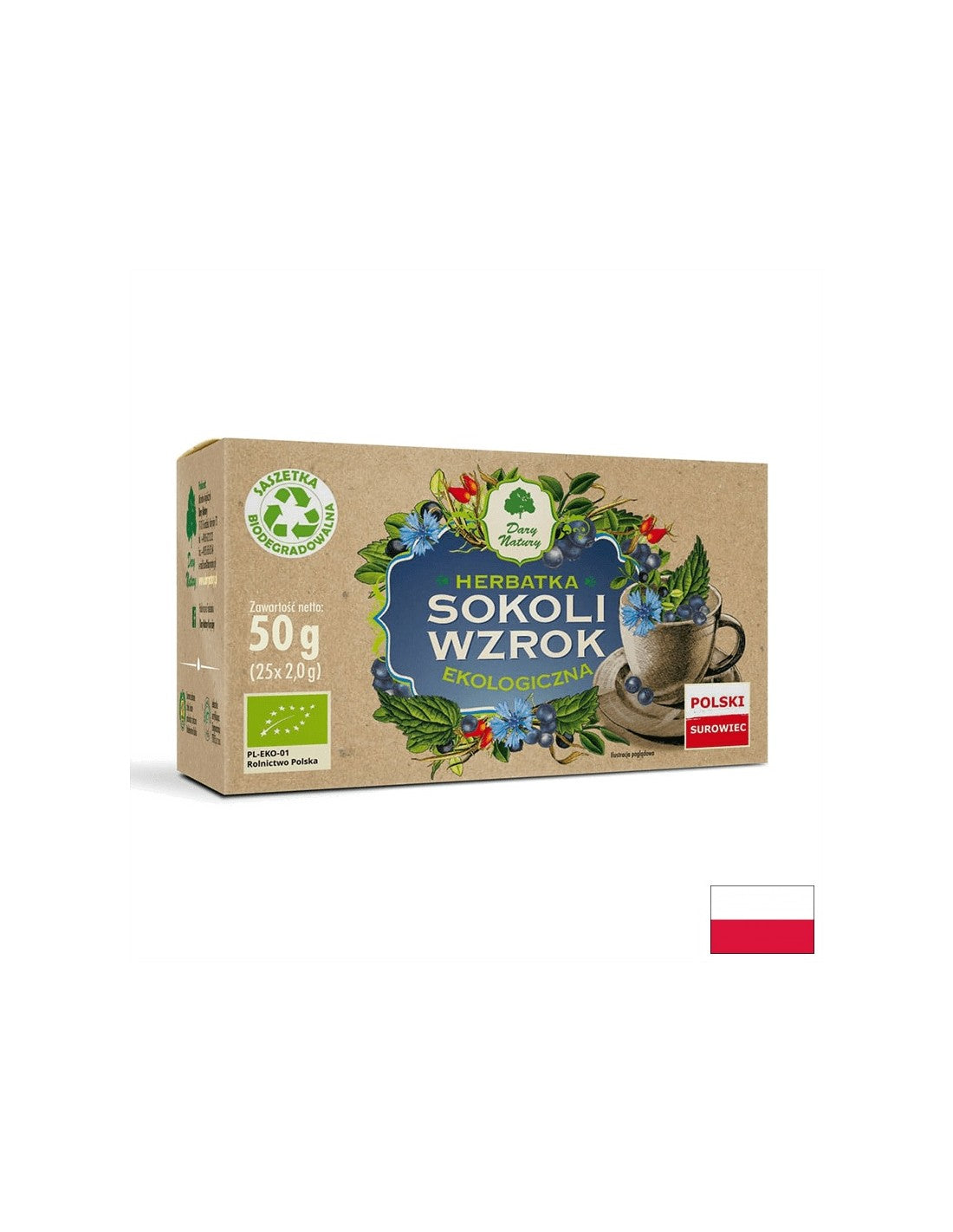 Tee für gute Vision Bio, 25 Filtertaschen